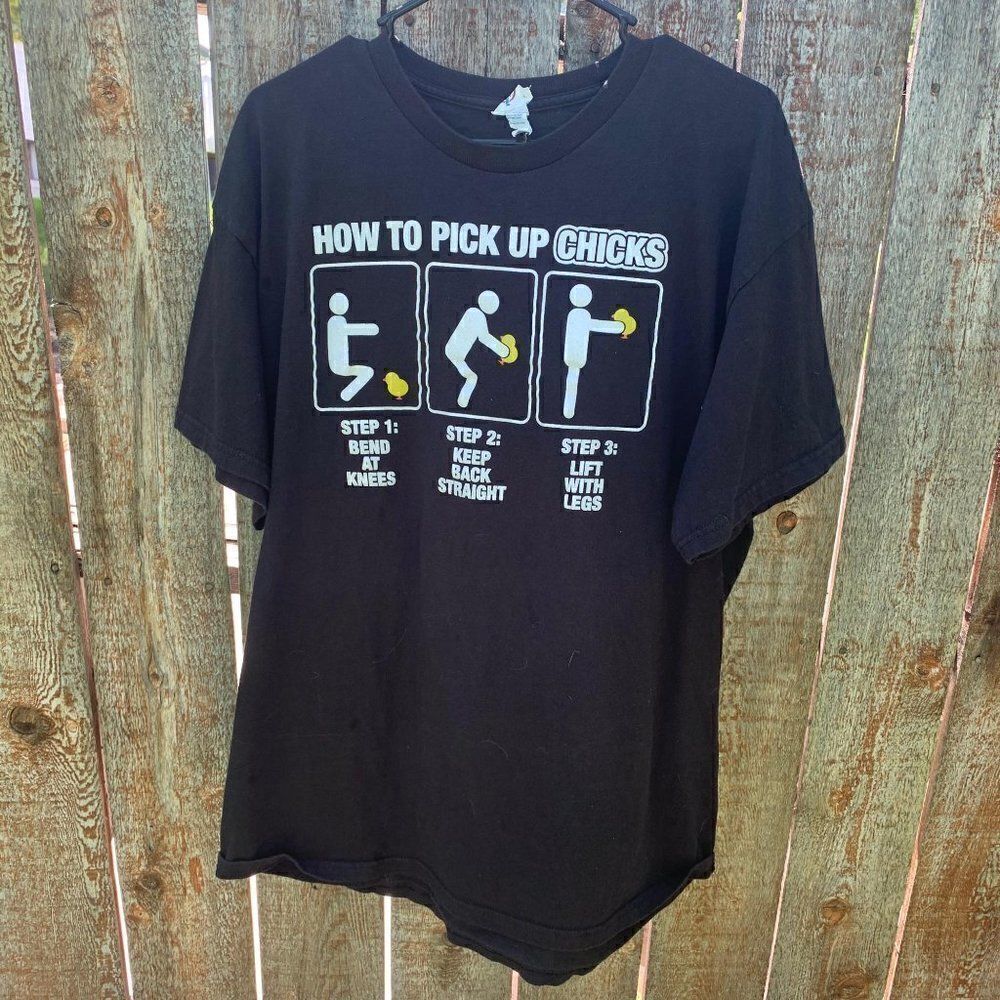 Delta men’s T-shirt short sleeve chick size xl